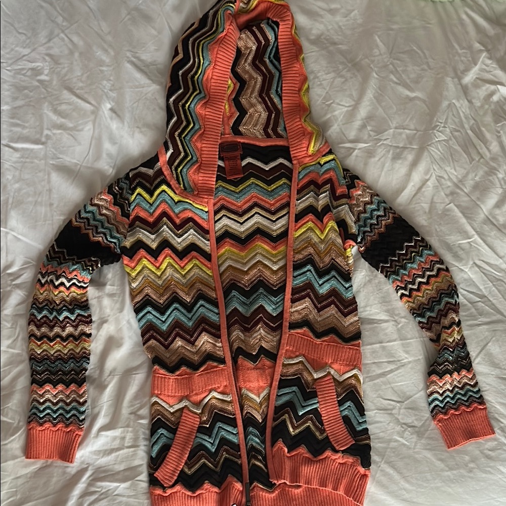 Missoni for Target Multicolor Chevron Hoodie